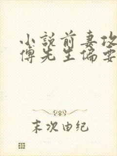 小说前妻攻略:傅先生偏要宠我在线阅读封面