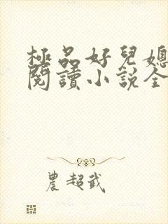 极品好儿媳苏晴阅读小说全文免费