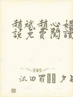 赵斌赵心媚的小说免费阅读