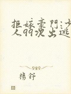 拒嫁豪门:少夫人99次出逃》
