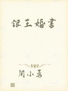 银王婚书封面