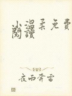 小温柔免费在线阅读