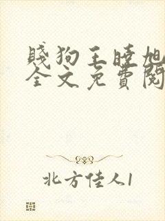 贱狗王晓旭小说全文免费阅读最新章节列表