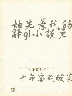 她先惹我的时千辞gl小说免费阅读封面