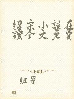 绍宋小说在线阅读全文免费