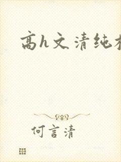 高h文清纯校花