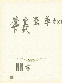 魔皇至尊txt下载封面