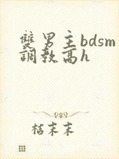 双男主bdsm调教高h