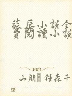 苏辰小说全文免费阅读小说封面