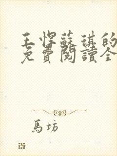 王悍苏琪的小说免费阅读全文