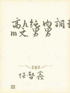 高h纯肉调教sm文男男