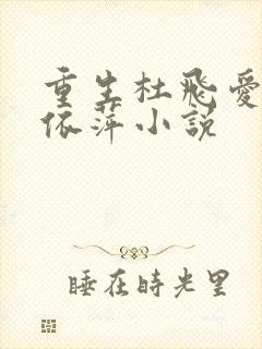 重生杜飞爱上陆依萍小说封面