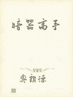 暗器高手