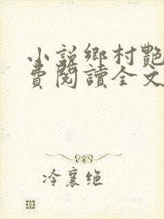 小说乡村艳妇免费阅读全文封面