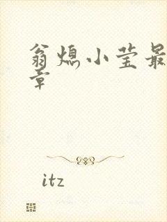 翁熄小莹最新节章