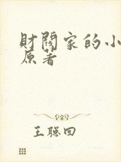 财阀家的小儿子原著