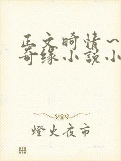 正文畸情～内裤奇缘小说小茹封面
