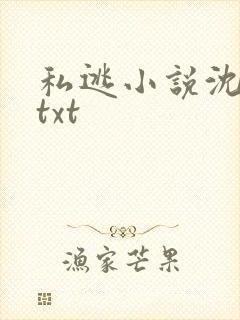 私逃小说沈淮周txt
