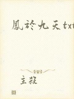 凤于九天txt