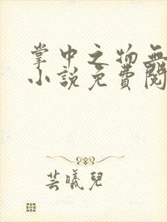 掌中之物无删减小说免费阅读全文