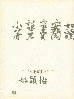 小说宁安如梦原著免费阅读