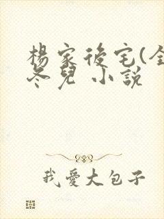 杨家后宅(全)冬儿 小说