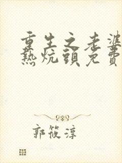 重生之老婆孩子热炕头免费txt下载