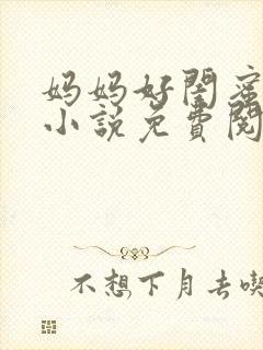 妈妈好闺蜜沈姨小说免费阅读最新章封面