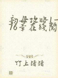 韵母攻略1—176章在线阅读