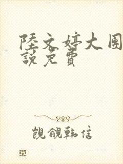 陆文婷大团圆小说免费