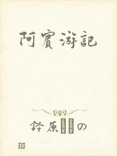 阿宾游记封面