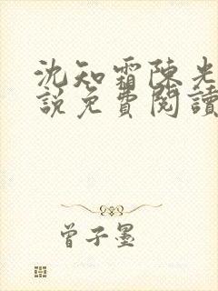 沈知霜陈光阳小说免费阅读