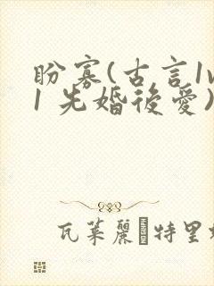 盼寡(古言1v1 先婚后爱)荔枝好多