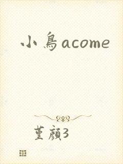 小鸟acome