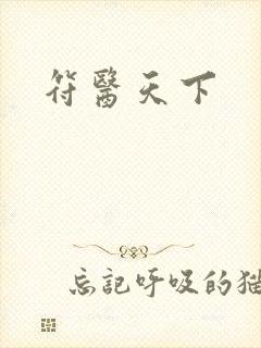 符医天下封面