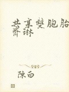 共享双胞胎齐娜齐琳