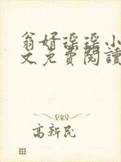 翁婿瑶瑶小说全文免费阅读最新章节