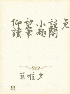 仰望小说免费阅读笔趣阁