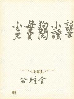 小母狗小说全文免费阅读笔趣阁