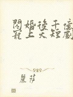 闪婚后千亿老公宠上天短剧观看