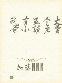 我有五个大佬爸爸小说免费阅读封面