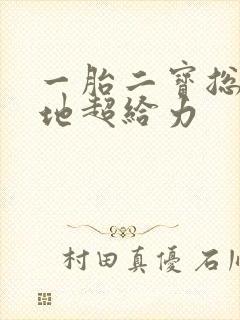 一胎二宝总裁爹地超给力