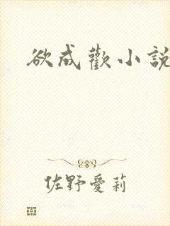 欲成欢小说
