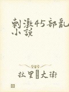 刺激45部乱亲小说封面