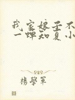 我家娘子不对劲一蝉知夏小说免费全文阅读
