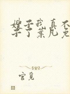 嫂子我真不是傻子了叶凡免费全本小说