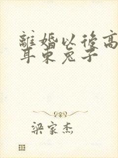 离婚以后高干 耳东兔子