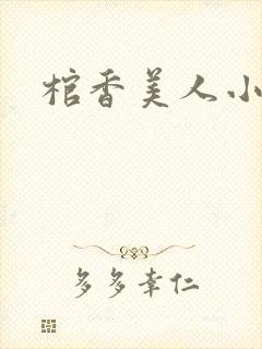 棺香美人小说封面