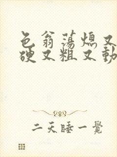 色翁荡熄又大又硬又粗又动态图