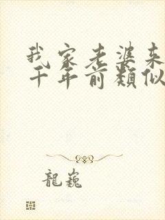 我家老婆来自一千年前类似的小说